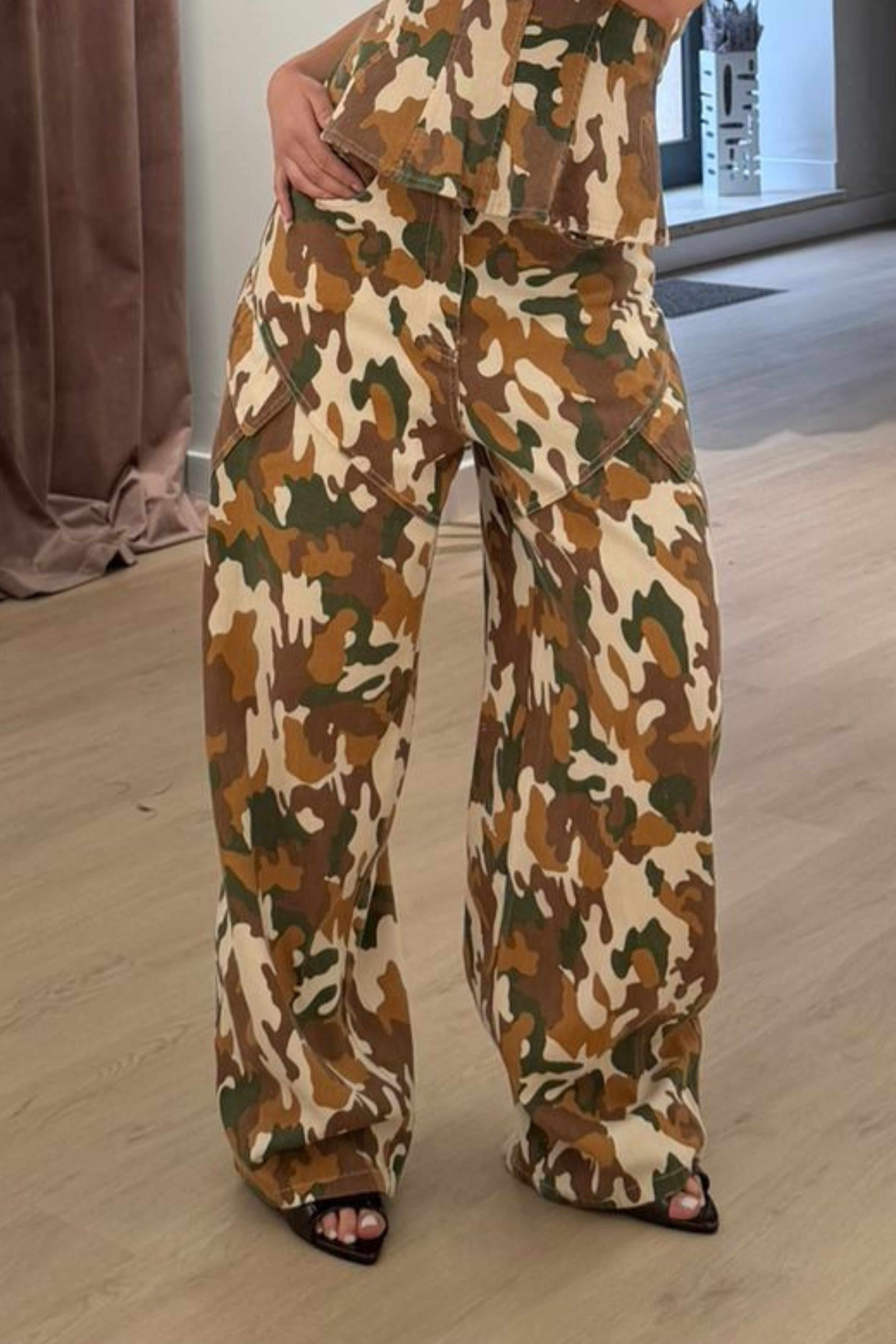 Dark Military Pant
