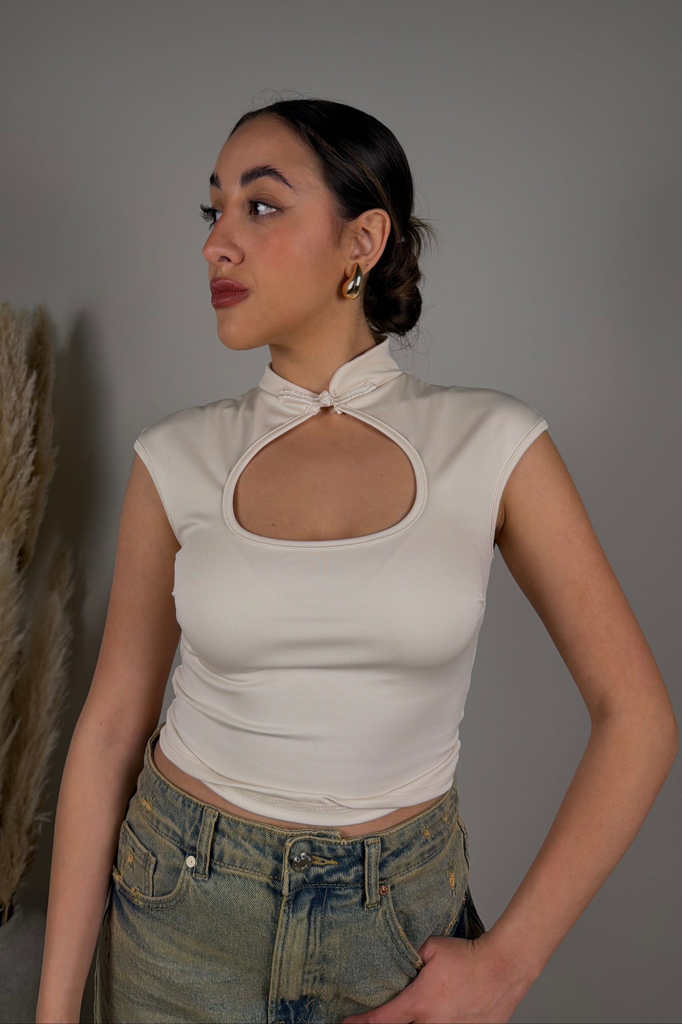 Oriental Cut Top