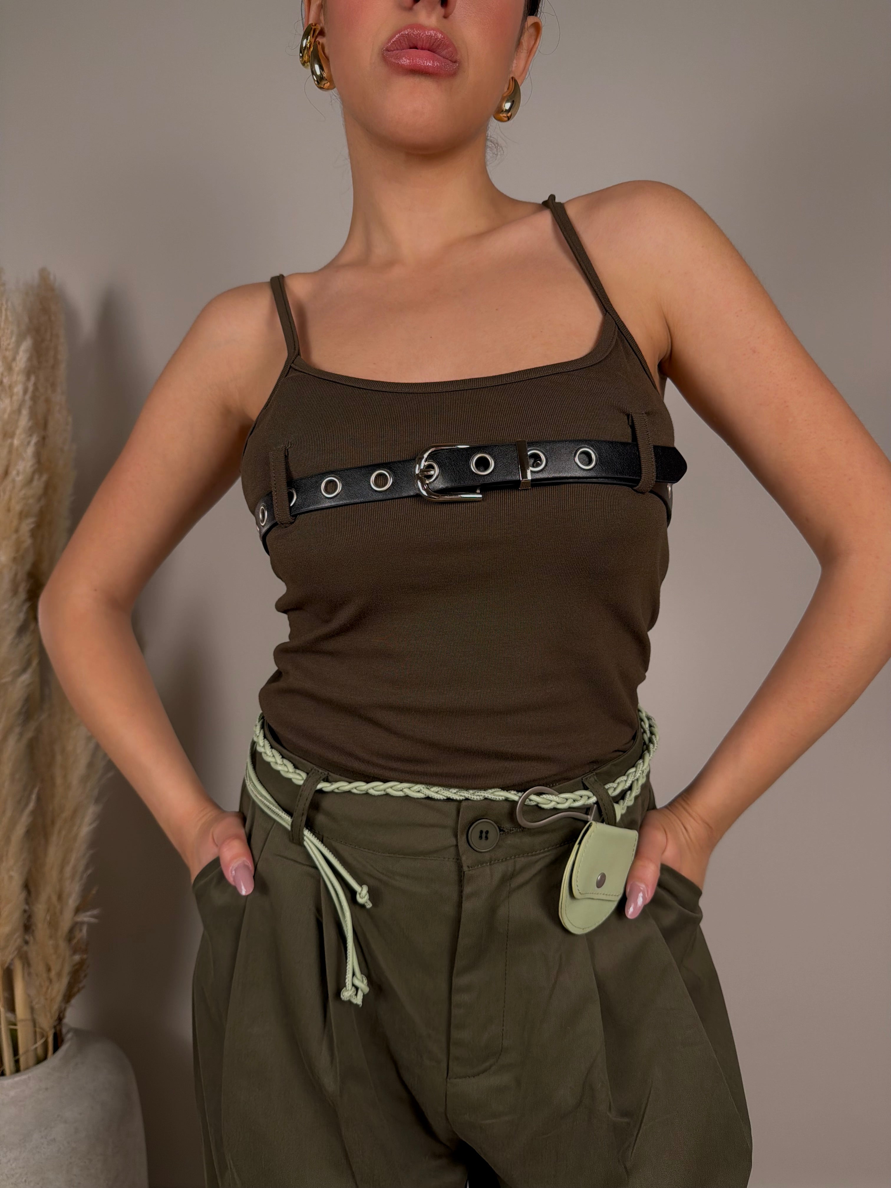 DUST SET Camcia e Top