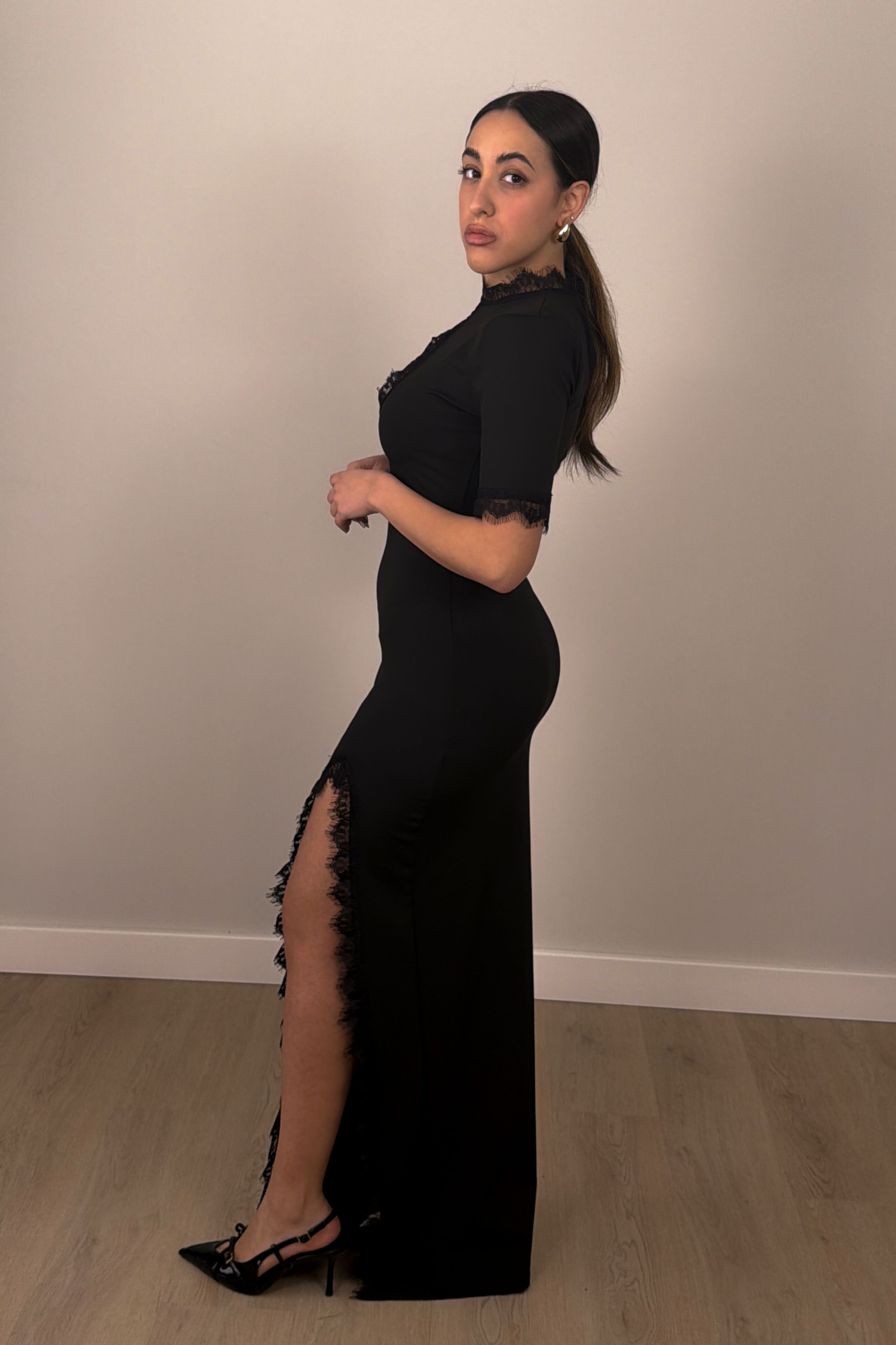 Vestito Lace Lungo