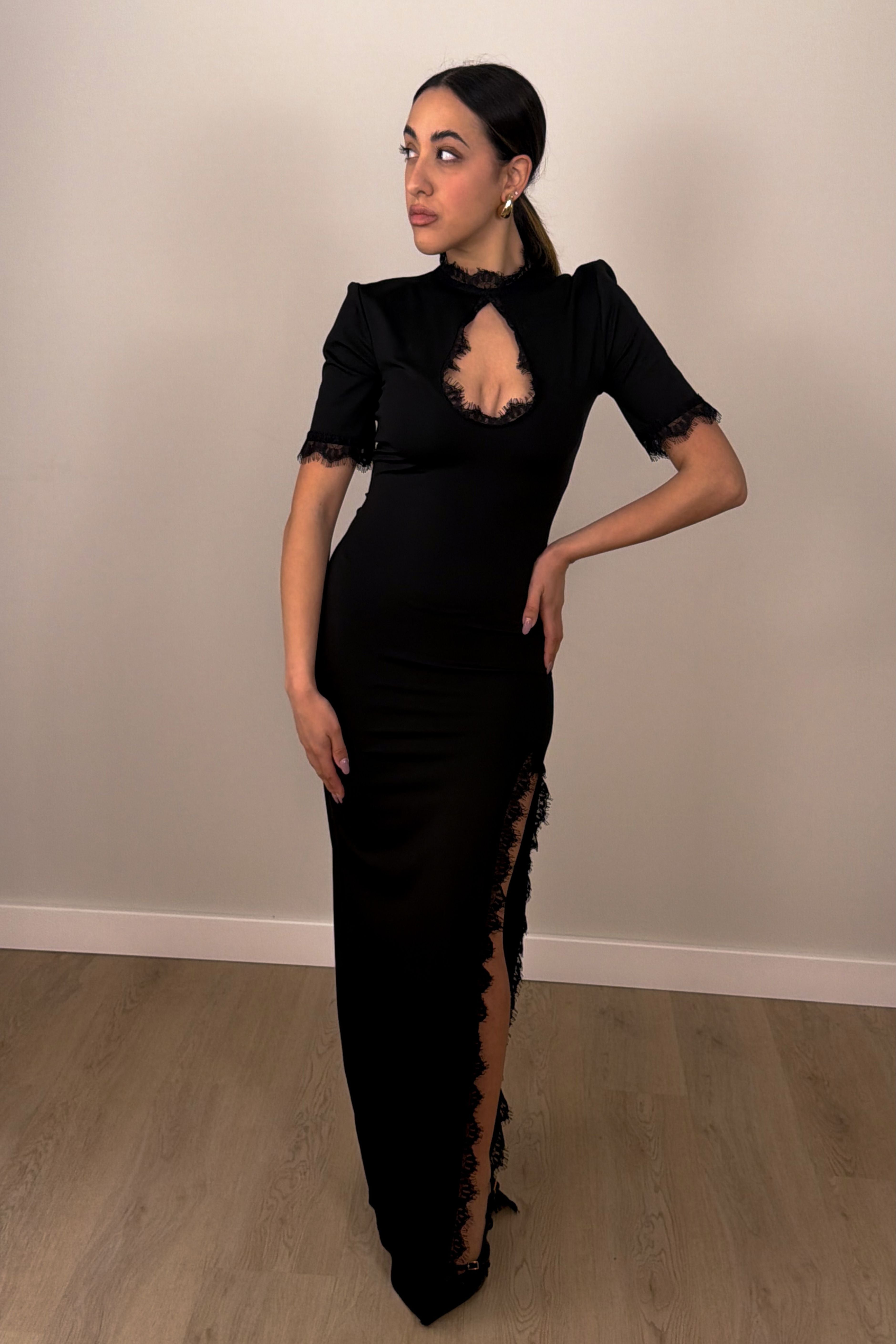 Vestito Lace Lungo
