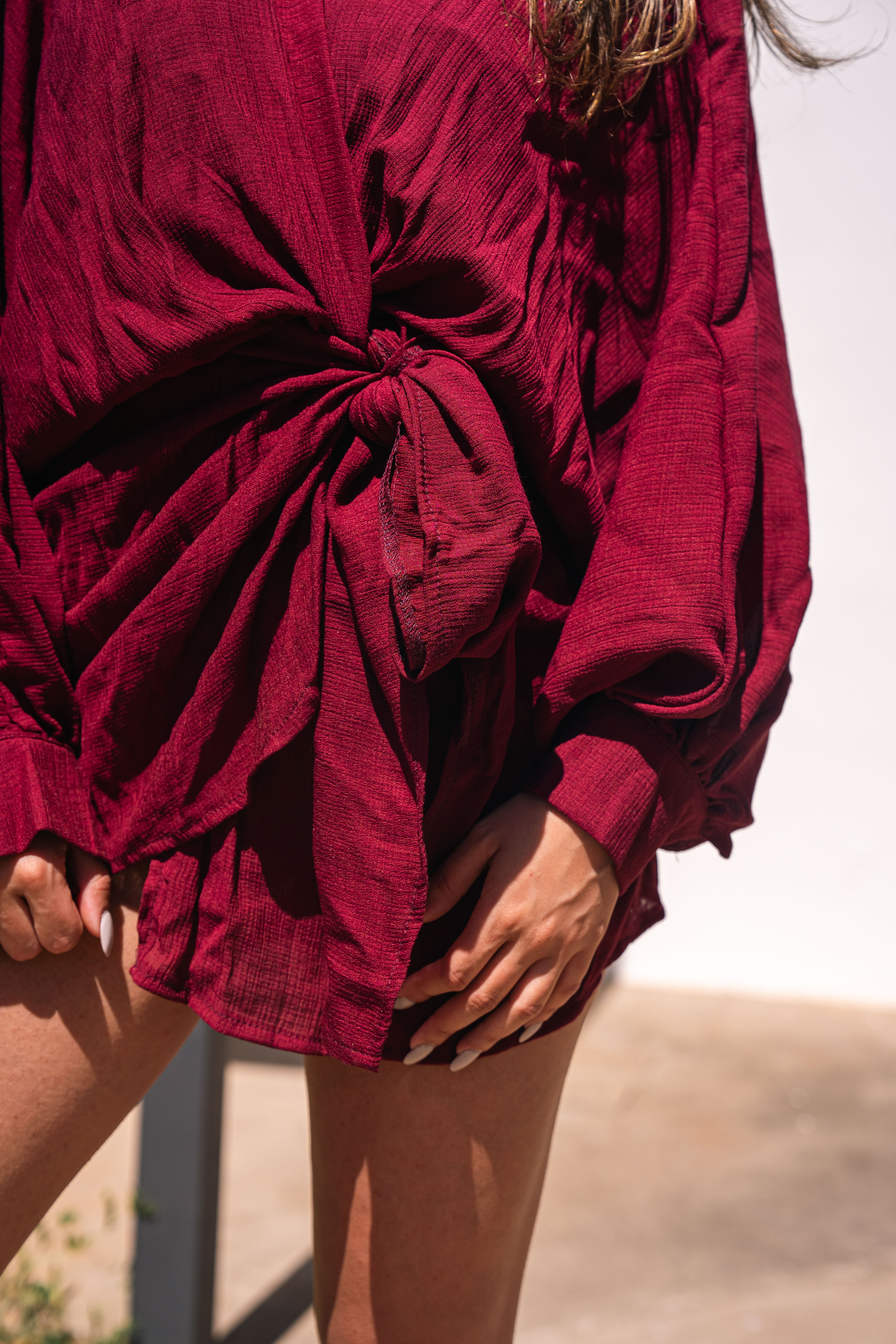 Vestito Nami Bordeaux