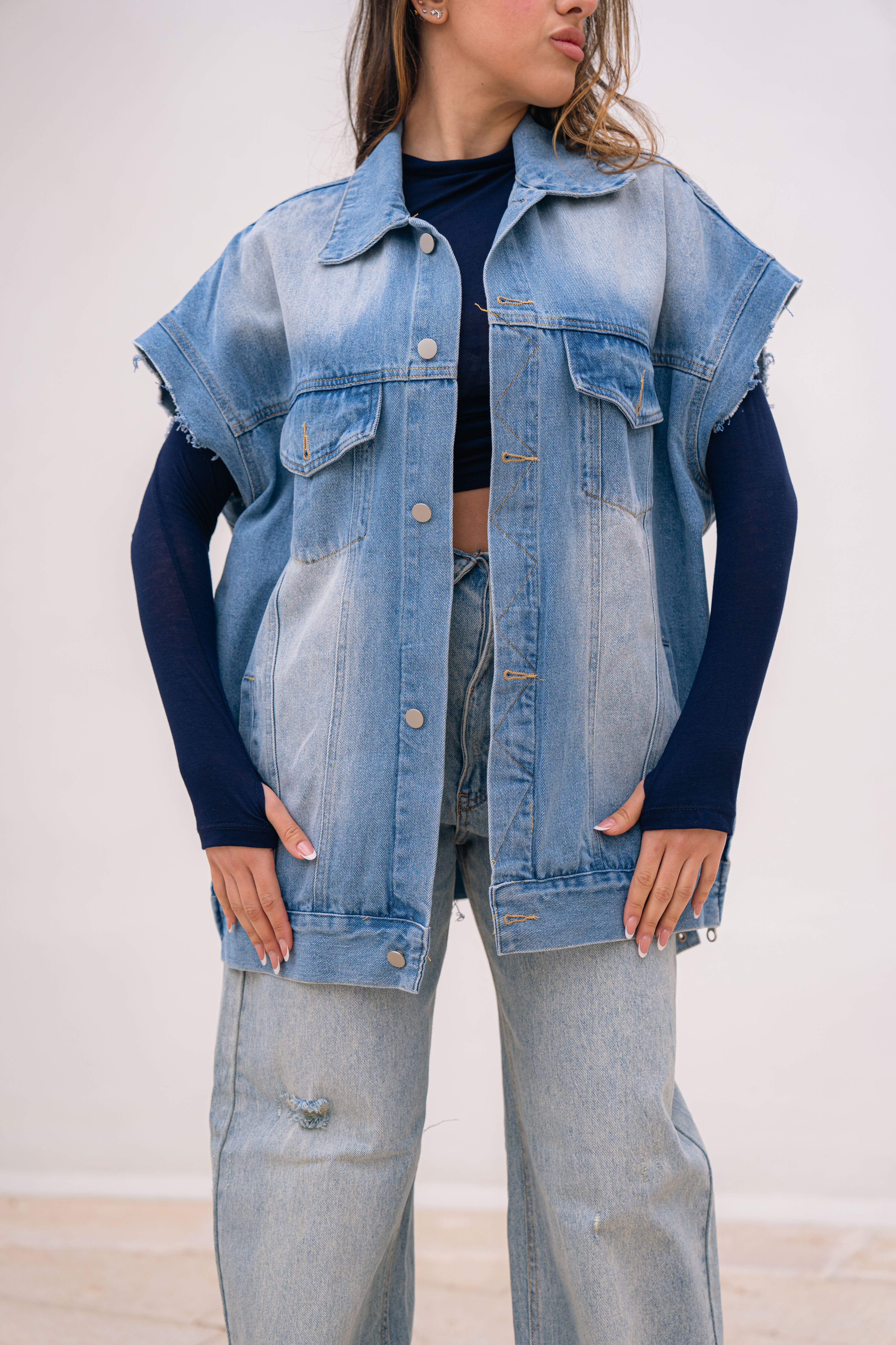 Denim Gilet